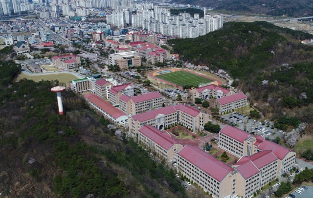 목원대 전경