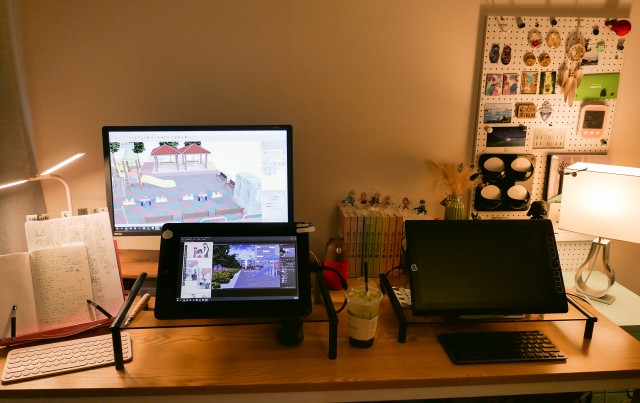 허니비 작가님 작업실