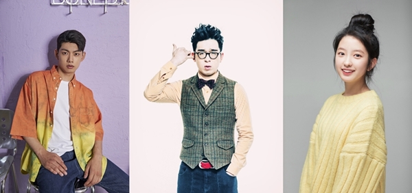 왼쪽부터 동현배, 류의현, 김지민. [사진=각 소속사]