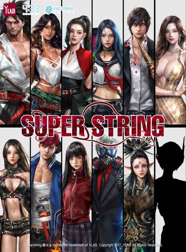 [와이랩] 슈퍼스트링 게임 캐릭터 6종 추가 공개