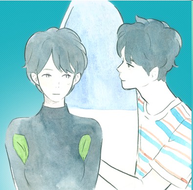 [웹툰 리뷰]파도를 걷는 소녀 - 고아라 한나우