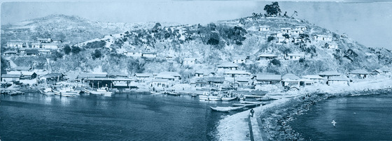 1970년대 속초 대포항 전경