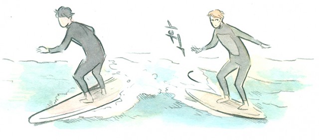 [웹툰 리뷰]파도를 걷는 소녀 - 고아라 한나우