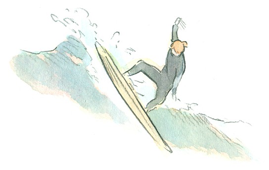 [웹툰 리뷰]파도를 걷는 소녀 - 고아라 한나우