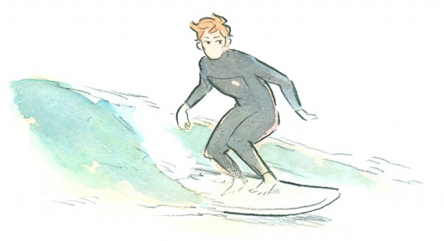 [웹툰 리뷰]파도를 걷는 소녀 - 고아라 한나우