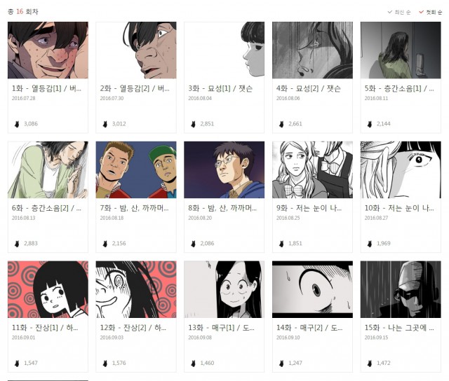 [웹툰 리뷰]진짜 공포 - 웹툰 작가
