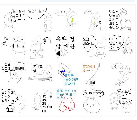 아마추어 작가에 대한 잡설 - 케로로쟝재미슴