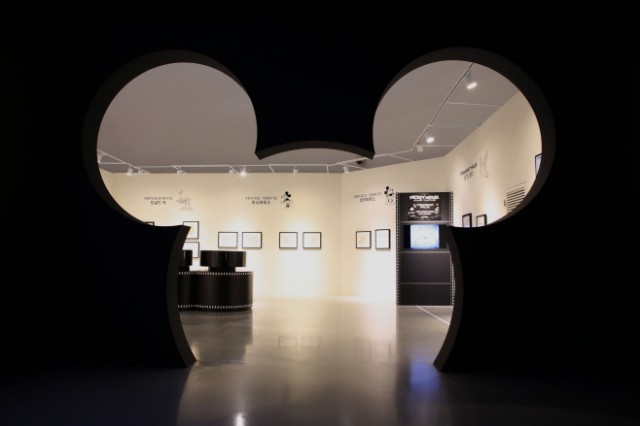 ‘디즈니 애니메이션 특별전’ 전경./제공=지엔씨미디어