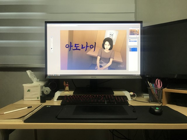 주동근 작가님 작업실