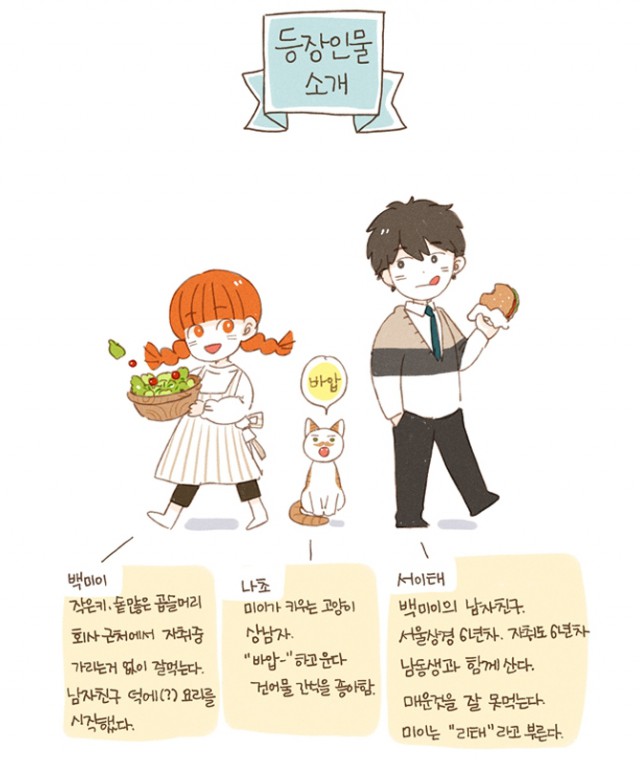 [웹툰 리뷰]밥 먹고 갈래요? - 오묘