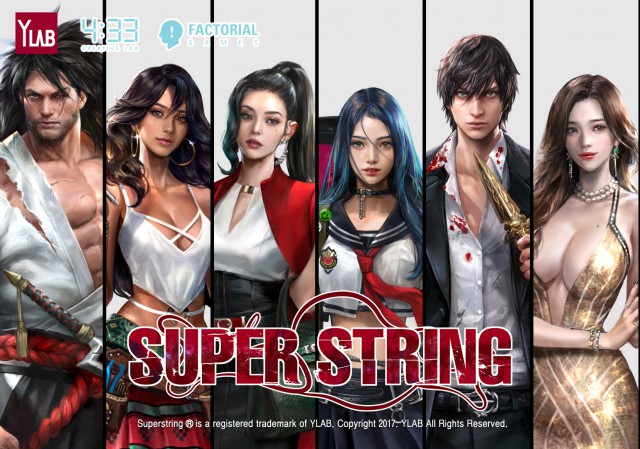[와이랩] 슈퍼스트링 게임 캐릭터 6종 추가 공개