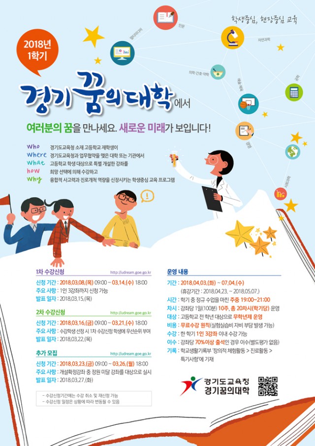 [한국만화영상진흥원] 경기 꿈의대학 교육생 모집