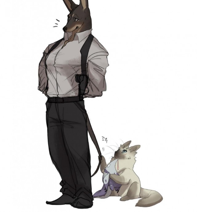 [웹툰 리뷰]고양이 아가씨와 경호원들 - 곰스님