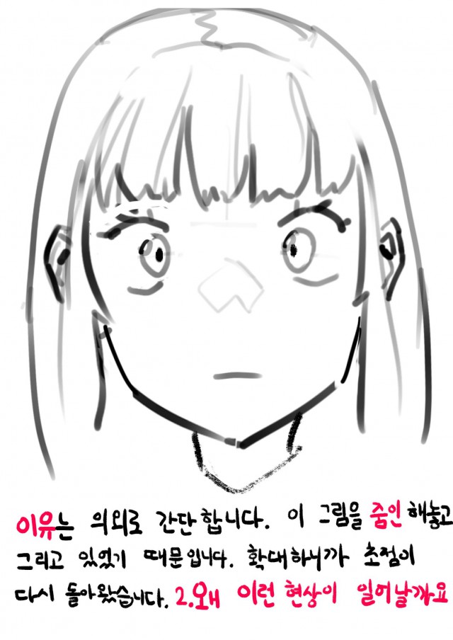시선에 대한 고찰 2nd - 그림을 멀리서 보자!!