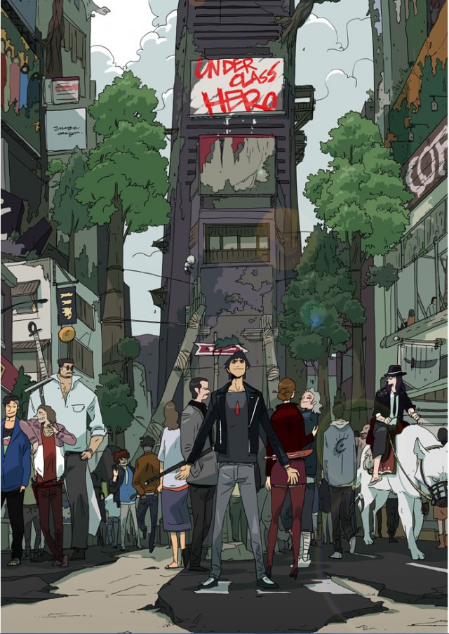 [웹툰 리뷰]언더클래스 히어로 - 김우준