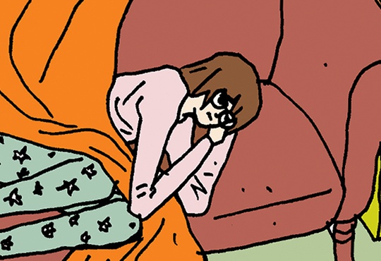 속좁은 여학생