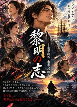 黎明の志 ―坂本龍馬、未来への海―