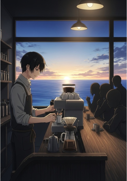 東京で燃え尽きた僕が、海辺の喫茶店で人生を淹れなおす物語