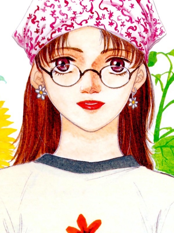담장위의 해바라기