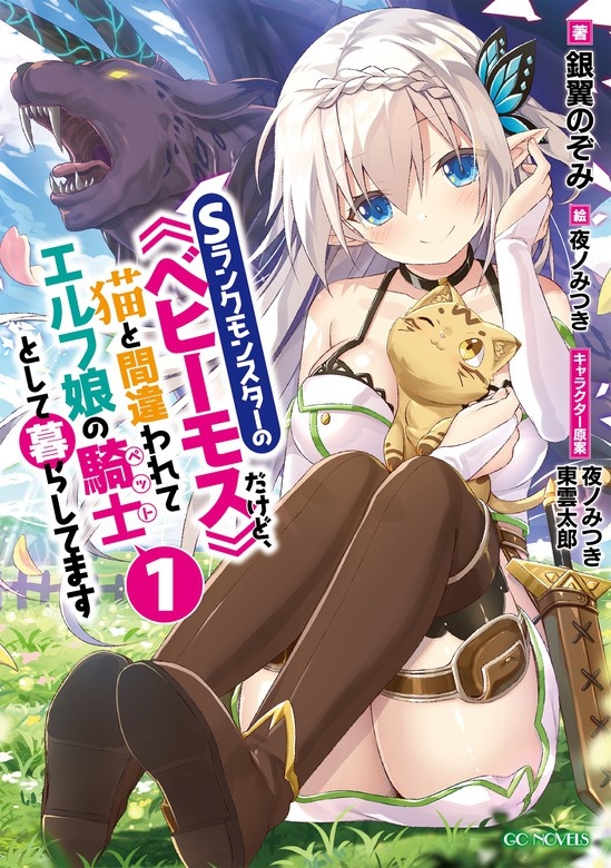 Ｓランクモンスターの《ベヒーモス》だけど、猫と間違われてエルフ娘の騎士（ペット）として暮らしてます（ノベル）