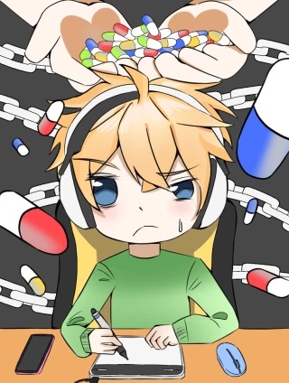 患上幻听幻觉忧郁症依然想要成为漫画家的我