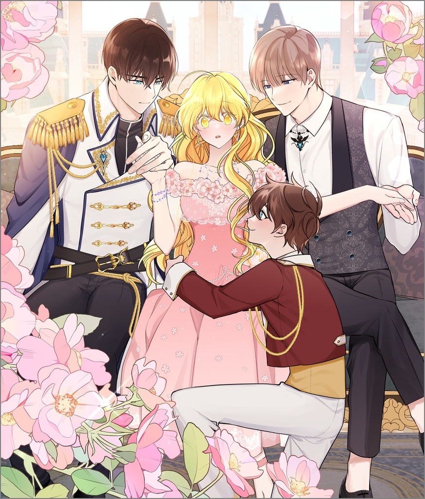 ひつじ　　売られた花嫁は義家族に溺愛される(コミック)1 9784815631680-2-420x596.jpg