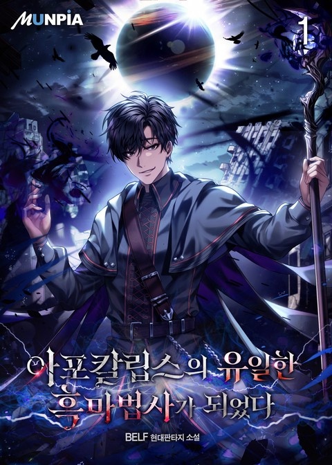 [웹소설/소설] 아포칼립스의 유일한 흑마법사가 되었다 (미스터블루)