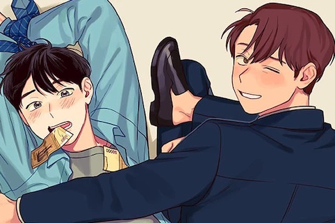 [웹툰/만화] 援助交際じゃないけど？〜年下彼氏は老顔なんです〜 (BeLTOON)